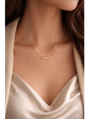 Banum Luxury Zarif Çelik Kolye