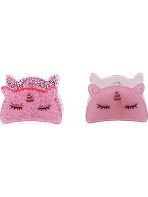 Mini And Kids Mini & Kids Unicorn Akrilik Toka 2'li Simli