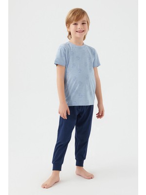 Arnetta 2504 Parrot Erkek Çocuk Kısa Kol Pijama Takım