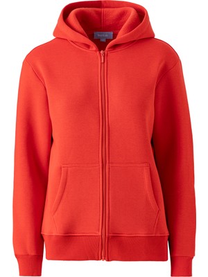 Beynlab Unisex Tarsier Zip-Up Hoodie Siyah