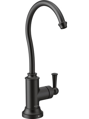 Moen S5510BL Sip Geleneksel Içecek Musluğu, Mat Siyah
