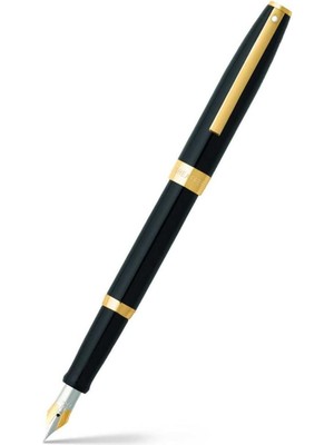 Sheaffer 94710 Sagaris Dolma Kalem, Medium Uç Siyah Altın