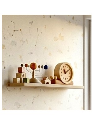 Piccomino Eğlenceli Salyangoz Tasarımlı Masa Saati - Pla Çevre Dostu Çocuk Odası Dekoru