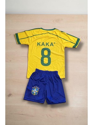 Çağrı Giyim Nostaljik Brezilya Kaka Çocuk Forması