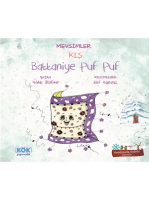 Kök Yayıncılık Mevsimler Kış - Battaniye Puf Puf