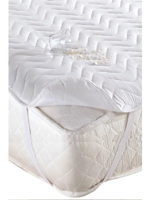 Altın Karma 140X200 cm Tek Kişilik Kapitoneli Sıvı Geçirmez Yatak Koruyucu Alez