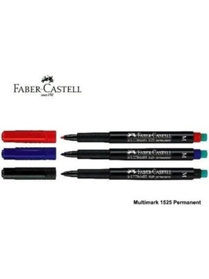 Belirtilmemiş 1523 Asetat Kalemi M 3'lü Set Siyah-Kırmızı-Mavi