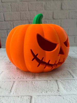 Timion Halloween Balkabağı Dekor 23×15 cm Cadılar Bayramı Biblo Süs Objeleri