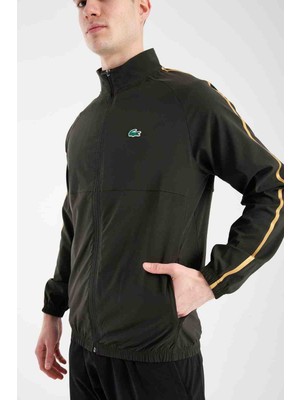Lacoste Haki-Siyah Slim Fit Erkek Eşofman Takımı