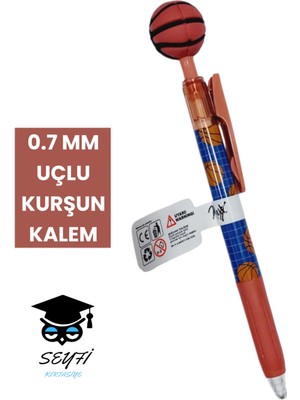 Belirtilmemiş Eğlenceli Başlıklı 0.7 Uçlu Kurşun Kalemler