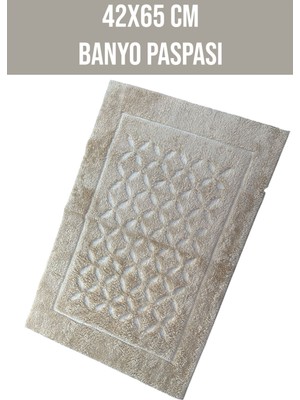 42X65 cm Banyo Paspası Kaydırmaz
