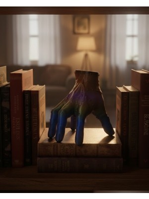 Senson 3D Modern Rengarenk El Heykeli 27X22 cm Statement Dekor - Lisinya