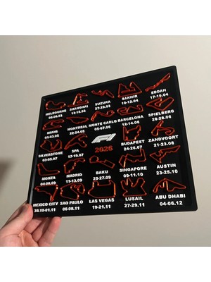 Hasfar Tech Formula 1 2026 Takvimi – 3D Pist Tablosu