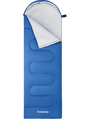 Kingcamp Oasis 250 Ultralight Uyku Tulumu Blue Sağ F.