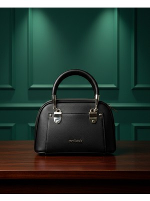 Vardis Beş Bölmeli A Kalite Çift Askılı Astarlı Günlük Kullanıma Uygun El ve Omuz Çantası