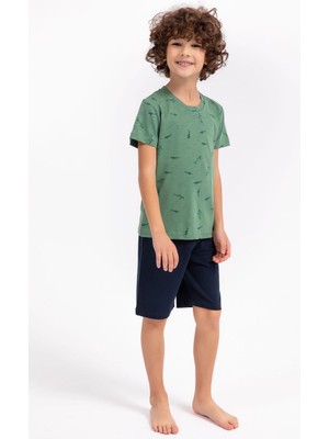 Arnetta 1996 Dolphins Yeşil Erkek Çocuk Bermuda Takım