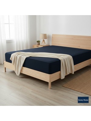 Kemy Home 2'li Pamuk Penye Çarşaf 160X200+30