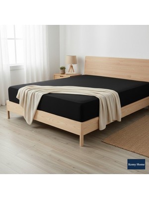 Kemy Home 2'li Pamuk Penye Çarşaf 160X200+30