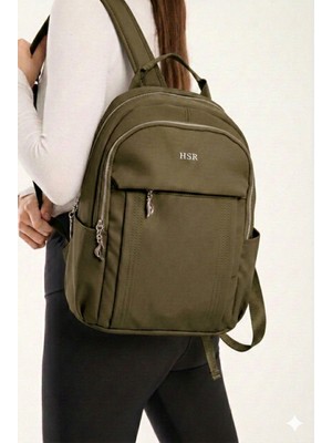 Hsr Su Geçirmez Çok Bölmeli Yumuşak Kadın Sırt Çantası
