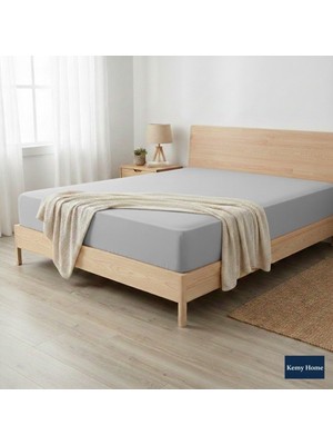 Kemy Home 2'li Pamuk Penye Çarşaf 160X200+30