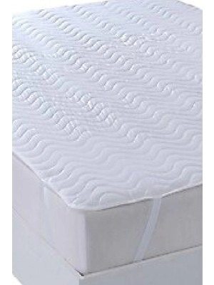 Mycey Kapitoneli 90X190 cm Tek Kişilik Sıvı Geçirmez Yatak Koruyucu Alez Köşe Lastikli