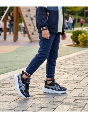 Let's Go Erkek Çocuk Spor Ayakkabı Siyah Sax Mavi