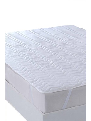 Mycey Kapitoneli 100X200 cm Tek Kişilik Sıvı Geçirmez Yatak Koruyucu Alez Köşe Lastikli