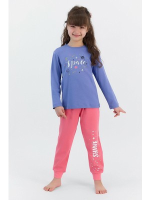 RolyPoly Roly Poly 2565 Space Kız Çocuk Pijama Takımı