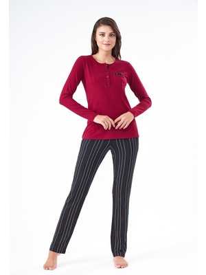 Pjs 22408 Kadın Patlı Pijama Takım