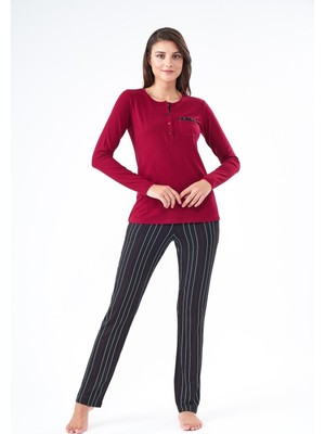 Pjs 22408 Kadın Patlı Pijama Takım