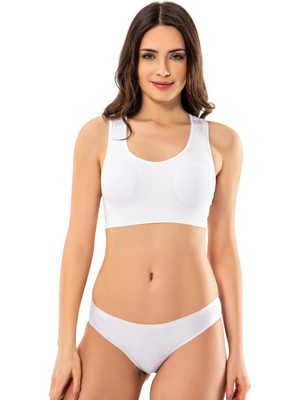 Modinn 1213 Kadın Sporcu Pedli Büstiyer