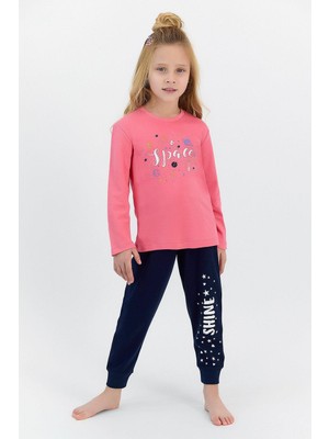 RolyPoly Roly Poly 2565 Space Kız Çocuk Pijama Takımı