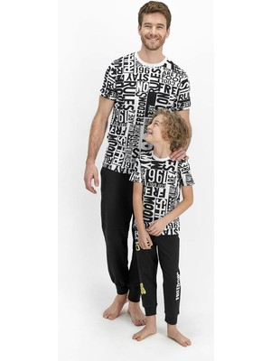 RolyPoly Roly Poly 2371 2-8 Yaş Freedom Erkek Kısa Kol Pijama Takımı
