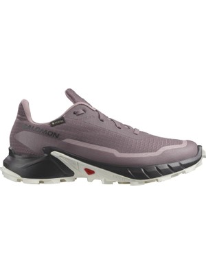 Salomon Alphacross 5 Gore-Tex Kadın Mor Patika Koşusu Ayakkabısı