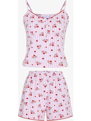 Penti Pembe Lic My Melody Pamuklu Şortlu Pijama Takımı