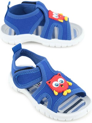 Gezer Çocuk Yazlık Alt Taban Pvc Rahat Iç Taban Terk Cırt Cırtlı Ayarlanabilir Günlük Sandalet