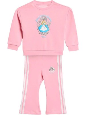 Adidas Bebek  Pembe  Eşofman Crew Set KE0479