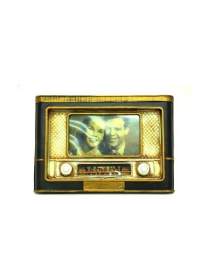 Tekinhediyelik Dekoratif Metal Çerçeve Radyo   ( 25 Is )