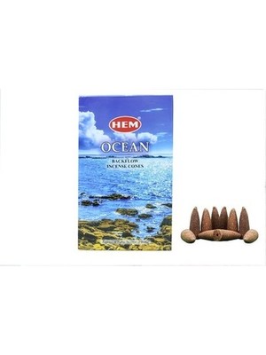Tekinhediyelik Ocean Back Flow Cones 10'lu