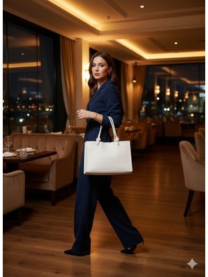 Kriste Bell Ithal Yumuşak Deri Kadın Omuz Çantası – Şık ve Geniş Günlük Tote Çanta 27219