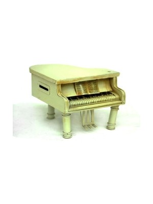 Tekinhediyelik Dekoratif Metal Piyano Kumbara