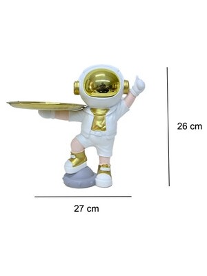 Tekinhediyelik Astronot Servis Tabaklı