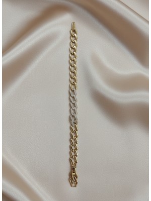 Zarene Silver Xuping 14K Kararmaz Taşlı Bileklik