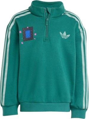 Adidas Çocuk  Yeşil  Eşofman Lo Crew Set KC8378