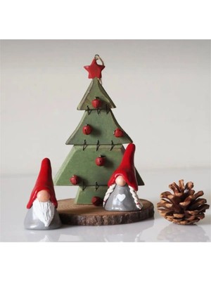Yılbaşı Özel 2’li Mini Gnome Biblo