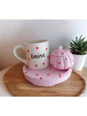 Tasarım Kişiye Özel Isimli Kahve Fincanı