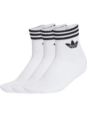 adidas Aksesuar  Beyaz  Çorap 3S ANKLE S 3P JV7435