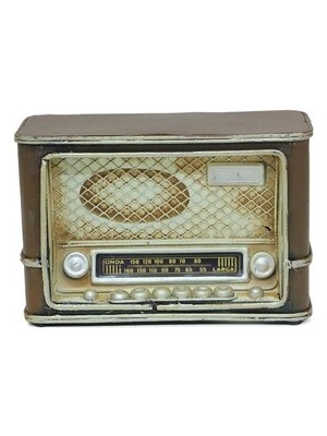 Tekinhediyelik Dekoratif Metal Radyo