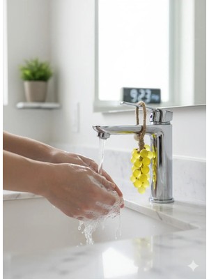 El Yapımı Üzüm Salkım Sabun(Sarı)