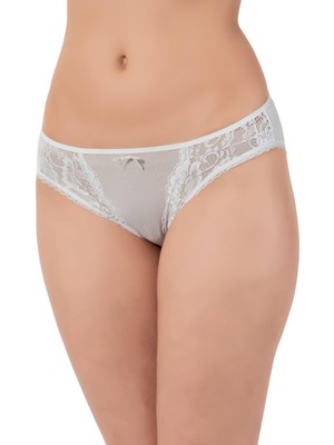 Yeni Lüx Drm 2002 Kadın Kurdeleli Dantelli Bikini Külot 1 Adet